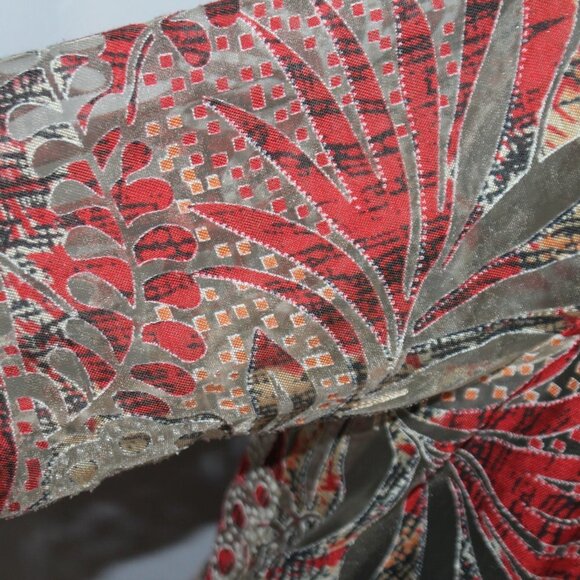 TanJay Shear Multicolor 3/4 Sleeve Button Down Top - Picture 4 of 11